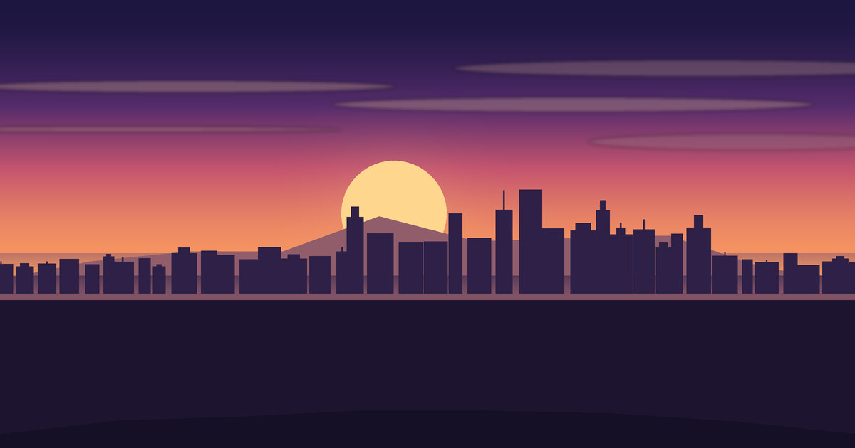 Illustrated view of Atlanta
