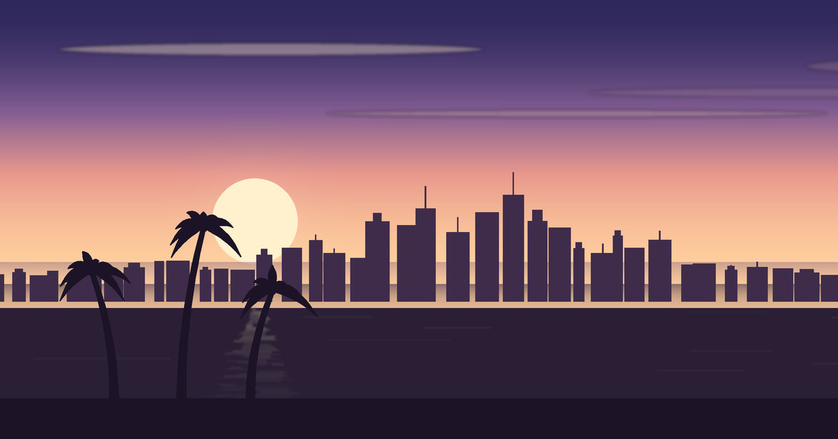 Illustrated view of Orlando