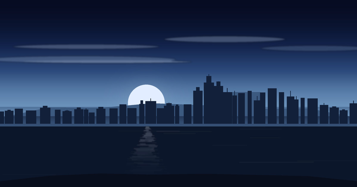 Illustrated view of Osaka