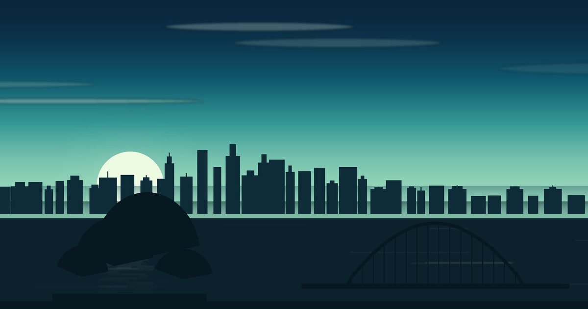 Illustrated view of Sydney